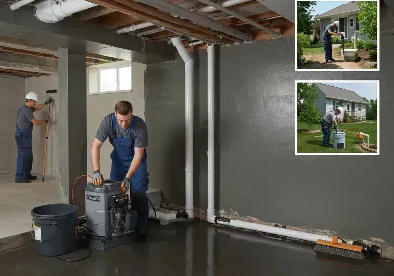 Basement Waterproofing and Flood Prevention process in Teutopolis, IL